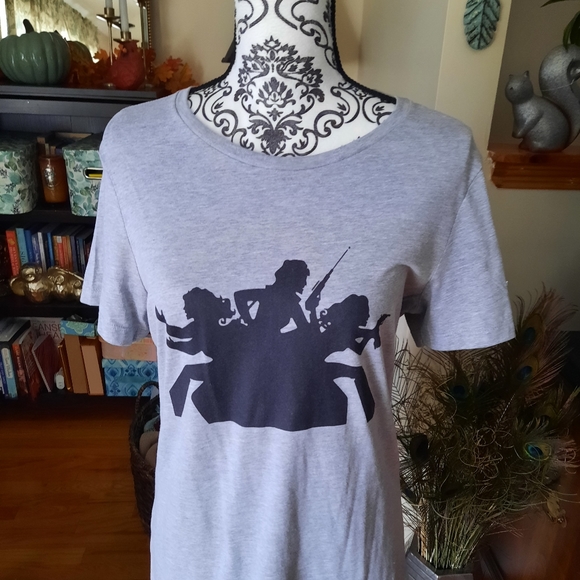 NWOT Charlie's Angels woman's t-shirt slim fit 2xl - Picture 2 of 4